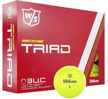 Wilson Staff Triad Yellow Standard Golfové míčky