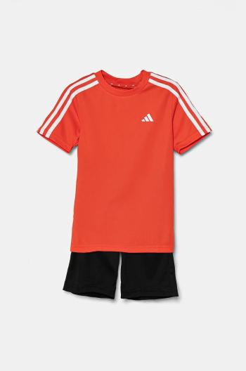 Dětská souprava adidas U TR-ES 3S TSET červená barva, IW3299