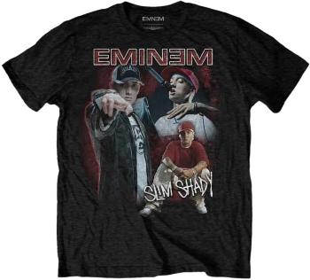 Eminem Tričko Shady Homage Unisex Black L