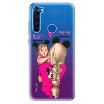 Odolné silikonové pouzdro iSaprio - Mama Mouse Blond and Girl - Xiaomi Redmi Note 8T