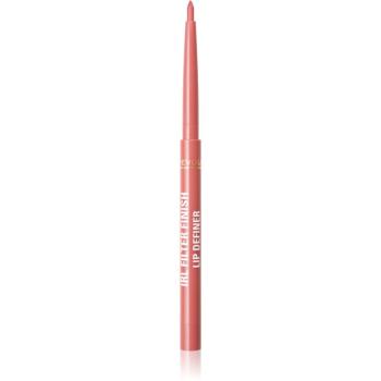 Makeup Revolution IRL Filter krémová tužka na rty s matným efektem odstín Caramel Syrup 0,18 g