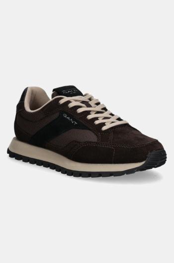 Sneakers boty Gant Lucamm hnědá barva, 29633637 G46