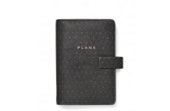 Diár 022654 Filofax Moonlight Osobný čierny