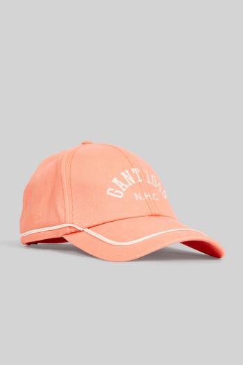 KŠILTOVKA GANT GANT ARCH CONTRAST TAPE CAP PEACHY PINK