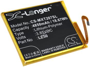 Helyettesítő mobil- okostelefon akku Motorola Moto G 5G Plus 4850mAh Li-Polymer