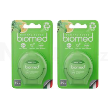 Biomed Mint&Yuzu zubní nit 2×50 m