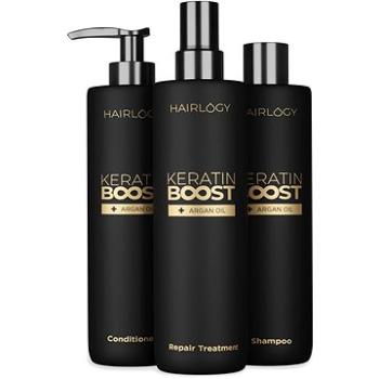 Hairlogy sada Keratin BOOST + argan oil (8593085066587)