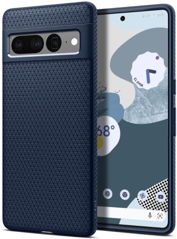 Telefon tok Spigen Liquid Air Blue Google Pixel 7 Pro