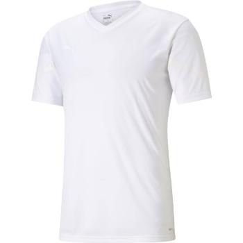 Puma TEAMFLASH JERSEY TEE Pánské sportovní triko, bílá, velikost