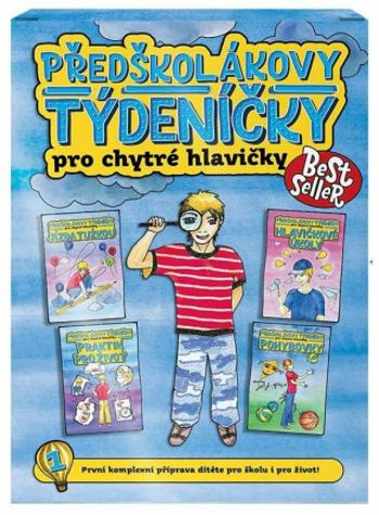 Předškolákovy týdeníčky pro chytré hlavičky - Jana Martincová, Věra Tautová