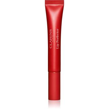 Clarins Lip Perfector Glow třpytivý lesk na rty a tváře odstín 23 pomegranate glow 12 ml