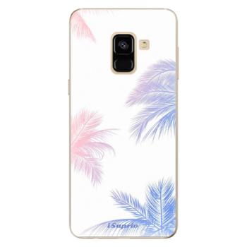 Odolné silikonové pouzdro iSaprio - Digital Palms 10 - Samsung Galaxy A8 2018