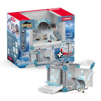 Schleich Aréna BattleCave ledové krysy