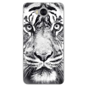 Odolné silikonové pouzdro iSaprio - Tiger Face - Huawei Y5 2017 / Y6 2017