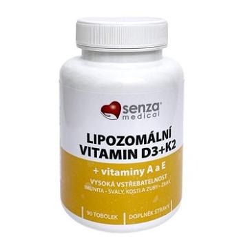 Senza Lipozomální vitamín D3K2 + AE | 90 kapslí (8593085022781)