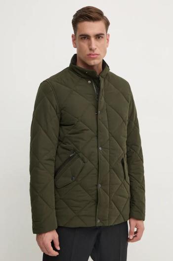 Bunda Barbour Winter Chelsea Quilted Jacket pánská, hnědá barva, přechodná, MQU1686