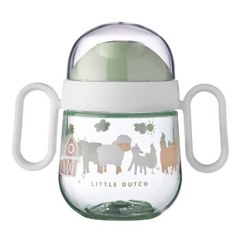 Világoszöld tritán gyerek bögre 200 ml Little farm – Mepal