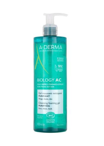 A-Derma BIOLOGY AC Čisticí pěnivý gel 400 ml