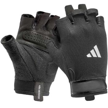 adidas ESSENTIAL TRAINING GLOVES Pánské fitness rukavice, černá, velikost