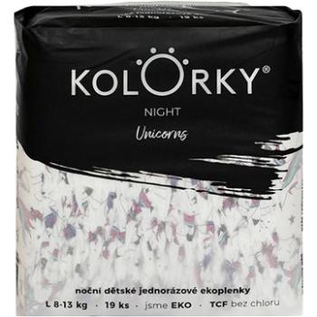 KOLORKY NIGHT jednorožci vel. L (19 ks) (8595658100117)