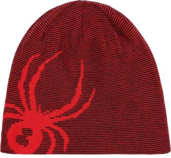 Spyder Mens Reversible Innsbruck Spyder Red UNI Lyžařská čepice