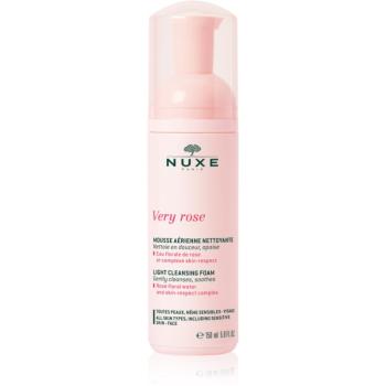 Nuxe Very Rose jemná čisticí pěna pro všechny typy pleti 150 ml