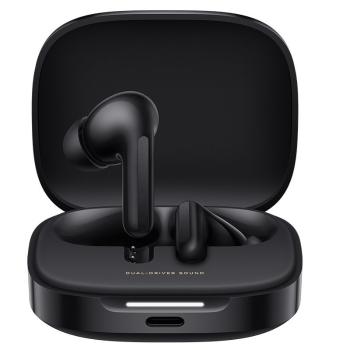 Xiaomi Redmi Buds 6 bluetooth/vezeték nélküli fülhallgató mikrofonnal, fekete