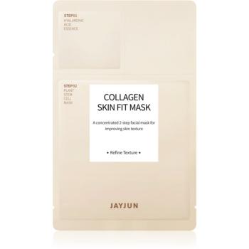 Jayjun Collagen Skin Fit vyživující a obnovující pleťová maska pro unavenou pleť 1 ks