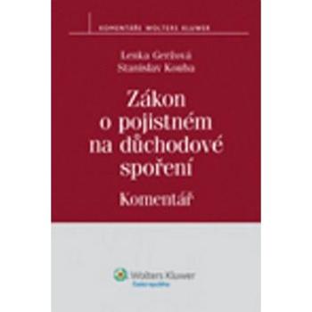 Zákon o pojistném na důchodové spoření: Komentář (978-80-7478-017-2)