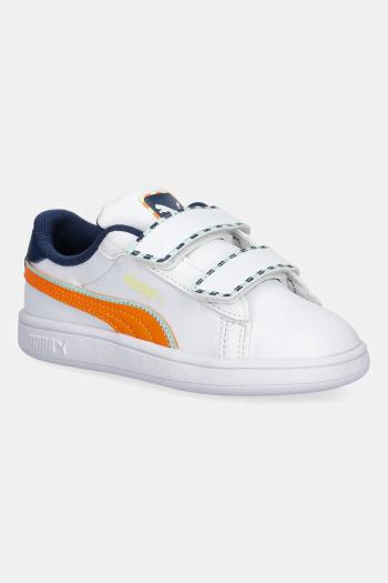 Detské tenisky Puma Puma Smash 3.0 Playdate V Inf biela farba, 402828