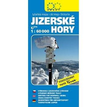 Jizerské hory Lyžařská mapa 1:60 000 (978-80-7233-459-9)