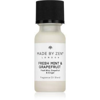 MADE BY ZEN Signature Fresh Mint & Grapefruit vonný olej 15 ml