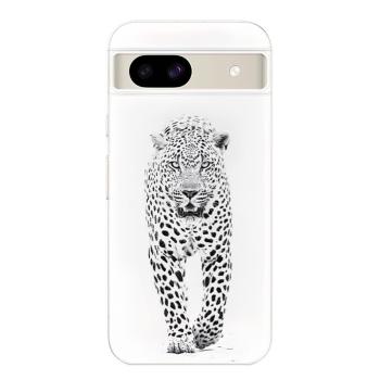 Odolné silikonové pouzdro iSaprio - White Jaguar - Google Pixel 8a