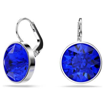 Swarovski Výrazné náušnice s tmavě modrým krystalem Bella 5724292