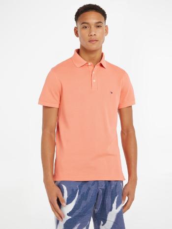 Tommy Hilfiger Polo Triko Oranžová