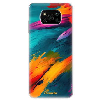 Odolné silikonové pouzdro iSaprio - Blue Paint - Xiaomi Poco X3 Pro / X3 NFC