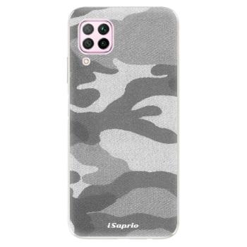 Odolné silikonové pouzdro iSaprio - Gray Camuflage 02 - Huawei P40 Lite