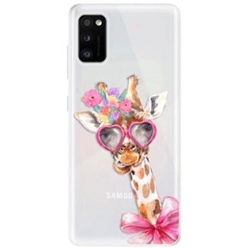 iSaprio Lady Giraffe pro Samsung Galaxy A41 (ladgir-TPU3_A41)