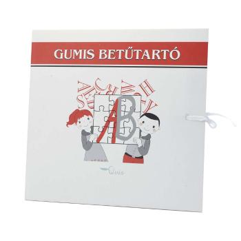 Betűtartó a5 gumis