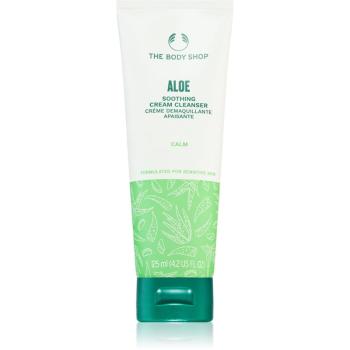 The Body Shop Aloe Soothing Cream Cleanser čisticí mléko pro zklidnění pleti 125 ml