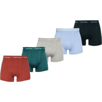 Calvin Klein 5 PACK -COTTON STRETCH Pánské boxerky, mix, velikost