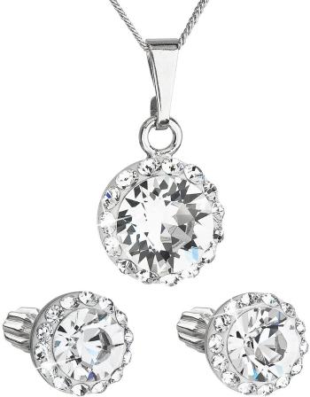 Ékszer ajándékcsomag EVOLUTION GROUP 31252.1 Swarovski® kristályokkal dekorálva (ezüst 925/1000; 3 g)
