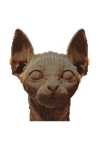 3D puzzle Cartonic Sphynx Cat