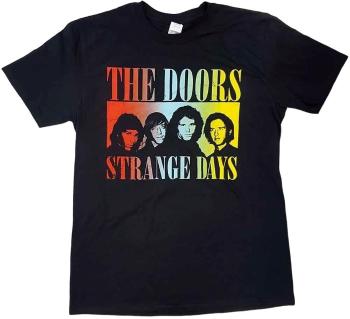 The Doors Tričko Strange Days Unisex Black S