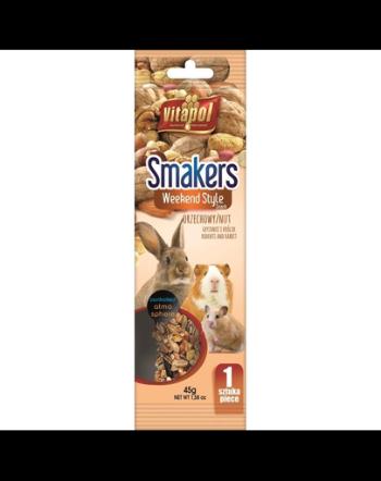 VITAPOL Weekend styles Smakers pentru rozătoare cu nuci 1 buc.