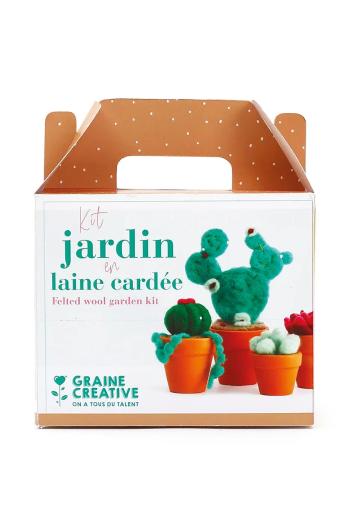 Sada diy vlněná hračka Graine Creative Laine Cardee Jardin