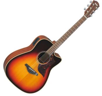 Yamaha A1M VS II Vintage Sunburst Elektroakustická kytara Dreadnought