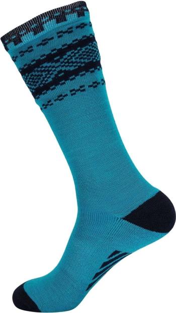 Dale of Norway Cortina Knee Sock Turquoise/Navy L Ponožky