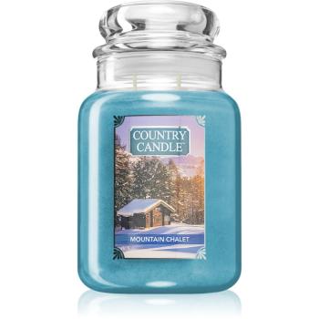 Country Candle Mountain Challet vonná sviečka 680 g