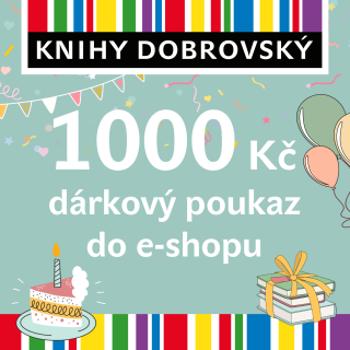 Narozeninová e-shopová dárková poukázka 1000 Kč